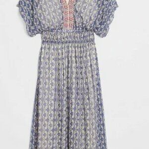 Vineet Bahl Embellished Boho Maxi Dress (Size 6)